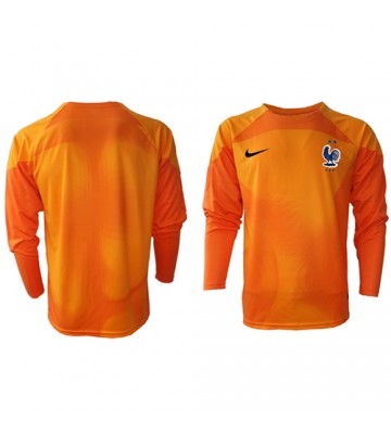 Maillot de foot France Gardien de but Domicile Monde 2022 Manche Longue
